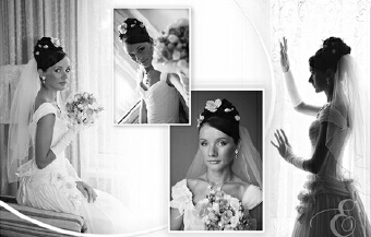 Wedding Scrapbook Monochrome