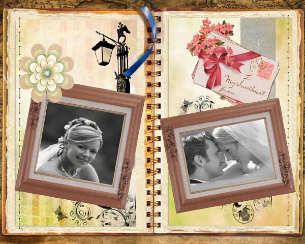 Vintage Wedding Template